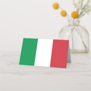 Carte De Placement Drapeau Italie