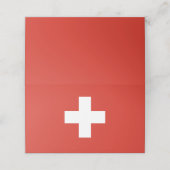 Carte De Placement Drapeau Suisse (Extérieur déplié)