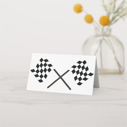 Carte De Placement Drapeaux de course (Devant)