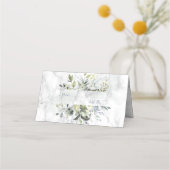 Carte De Placement Dusty Blue Eucalyptus Vert Succulent (Devant)