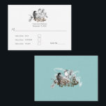 Carte De Placement Dusty Blue Romantic Woodpecker Inséparables<br><div class="desc">Folksy Rustic Country Grange Pic Forêt Arbre Lovebird Mariage Place & Escort Cartes. Le Mariage Inséparable idéal pour un thème de Mariage Chic Farmhouse,  boisé ou Enchanted Forest</div>