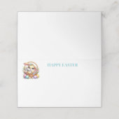 Carte De Placement Easter Name Place Card (Extérieur déplié)