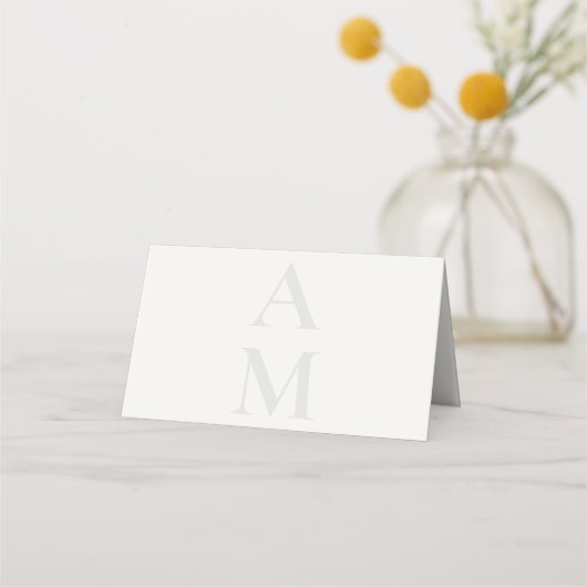 Carte De Placement Éditorial Initiale Mariage (Dos)