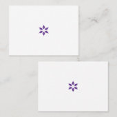 Carte De Placement Eglise catholique de la famille sainte violette (Devant / Derrière)