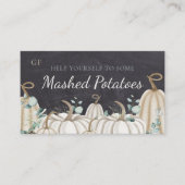 Carte De Placement Élégant automne automne automne Evénement Catalogu (Devant)