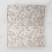 Carte De Placement Élégant automne automne automne Orange Bourgogne M (Intérieur déplié)