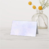 Carte De Placement Elégant Bouquet de fleurs rose (Dos)