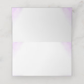 Carte De Placement Elegant Floral Thank You Card (Intérieur déplié)