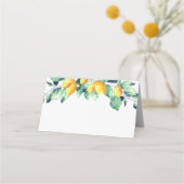 Carte De Placement Elégant Mariage de la Toscane Weiss Grün (Dos)