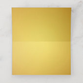 Carte De Placement Élégant Mariage indien hindou de couleur rose or (Intérieur déplié)