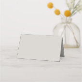 Carte De Placement Elegant Personalized Wedding Place Card – Simple (Dos)
