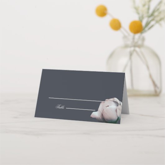 Carte De Placement Élégant plié (Devant)