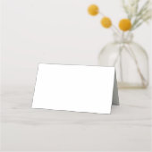 Carte De Placement Elégant Sage Greenery Table Mariage (Dos)