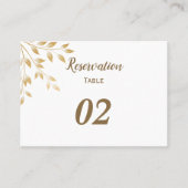 Carte De Placement Elegant wedding placeholder (Devant)