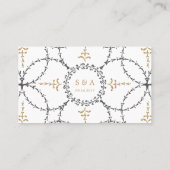 Carte De Placement Elégante classique classique classique classique c (Dos)