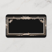 Carte De Placement Elégante Marie Antoinette sur le français d'inspir (Devant)