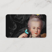 Carte De Placement Elégante Marie Antoinette sur le français d'inspir (Dos)