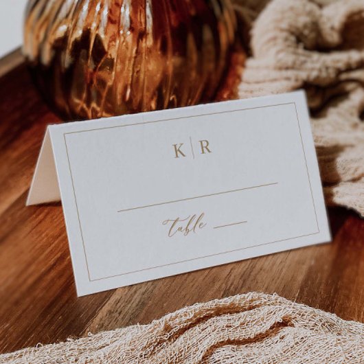 Carte De Placement Elégante table de mariage Place Card Escort K221