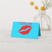 Carte De Placement Embrasse-moi (Dos)