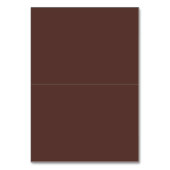Carte de placement en calligraphie marron choco cl (Dos)