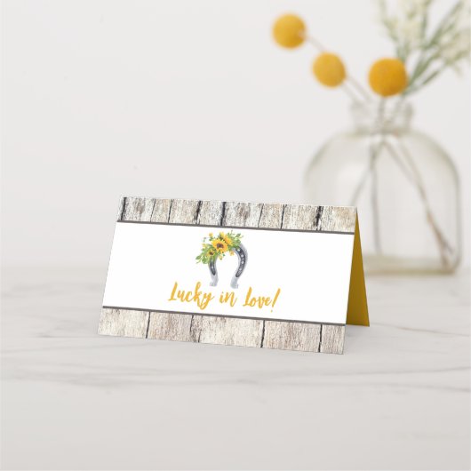 Carte De Placement Enterrement de vie de jeune fille avec des tournes (Dos)