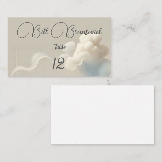 Carte De Placement Ethereal Bliss (Devant / Derrière)