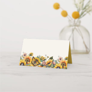 Carte De Placement Étiquette de nourriture de fête Papillons Tourneso