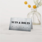 Carte De Placement Étiquettes alimentaires de la partie Construction  (Devant)