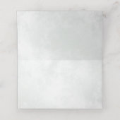 Carte De Placement Eucalyptus aquarelle et Mariage d'écriture de lava (Intérieur déplié)