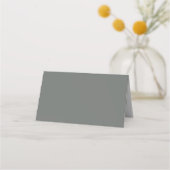 Carte De Placement Eucalyptus Botanique Sage Green Place Card (Dos)