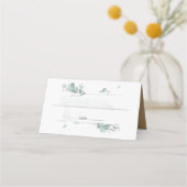 Carte De Placement Eucalyptus rustique (Devant)