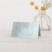 Carte De Placement Eucalyptus Verdure Branches Mariage Aquarelle (Dos)