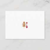 Carte De Placement excellent rouge orange, rose clipart (Dos)