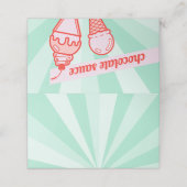 Carte De Placement Faites votre propre tente de table de coupe de la  (Extérieur déplié)