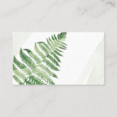 Carte De Placement Ferme verte minimaliste (Dos)