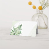 Carte De Placement Ferme verte minimaliste (Dos)