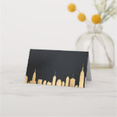 Carte De Placement Fête à New York City (Dos)