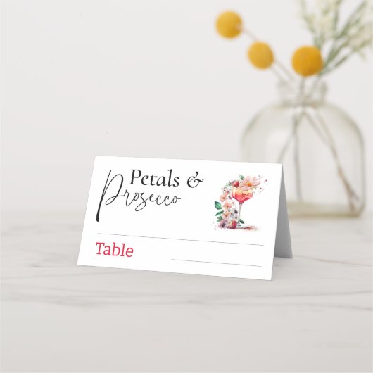 Carte De Placement Fête de Brunch pour l'Enterrement de Vie de Jeune  (Devant)