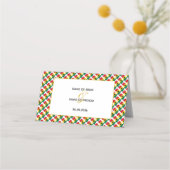 Carte De Placement Fête Mariage du GHANA (Dos)