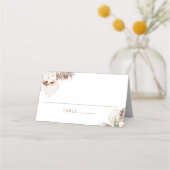 Carte De Placement Feuillage sec bohème SIERRA (Devant)