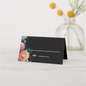 Carte De Placement Feuille de table mariage (Devant)