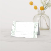 Carte De Placement Feuille de table Mariage Norwich (Devant)