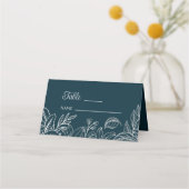 Carte De Placement Feuilles blancs (Devant)