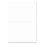 Carte de placement Feux d'artifice Rouge Blanc Ble (Dos)