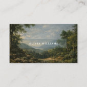 Carte De Placement Fine Art Landscape Wedding Romantic blue (Devant)