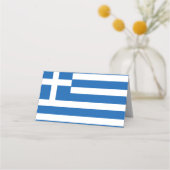 Carte De Placement Flag de Greece (Devant)