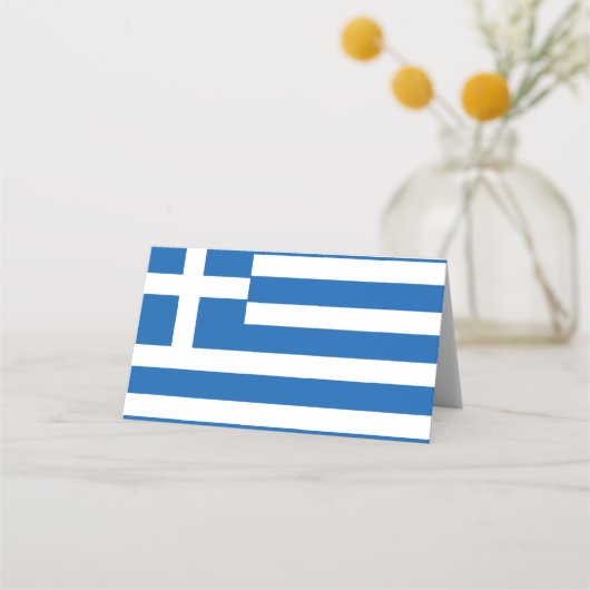 Carte De Placement Flag de Greece (Devant)