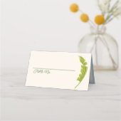 Carte De Placement Flamingo Tropics Coastal Seaside Wedding (Devant)