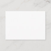 Carte De Placement Flat Place Card (Devant)