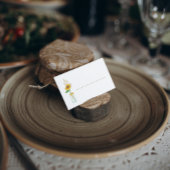 Carte De Placement Fleur de soleil rustique Fête de mariage fleurie j